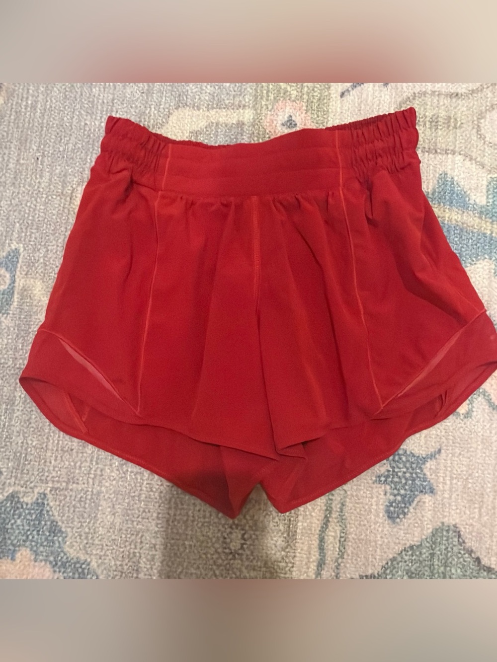 lululemon athletica Red Athletic Layered Shorts